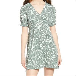 VERA MODA Saga Print Mini Dress, MEDIUM